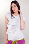 T-SHIRT FRAPPA LATERALE
