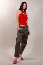 PANTALONE CARGO COTONE