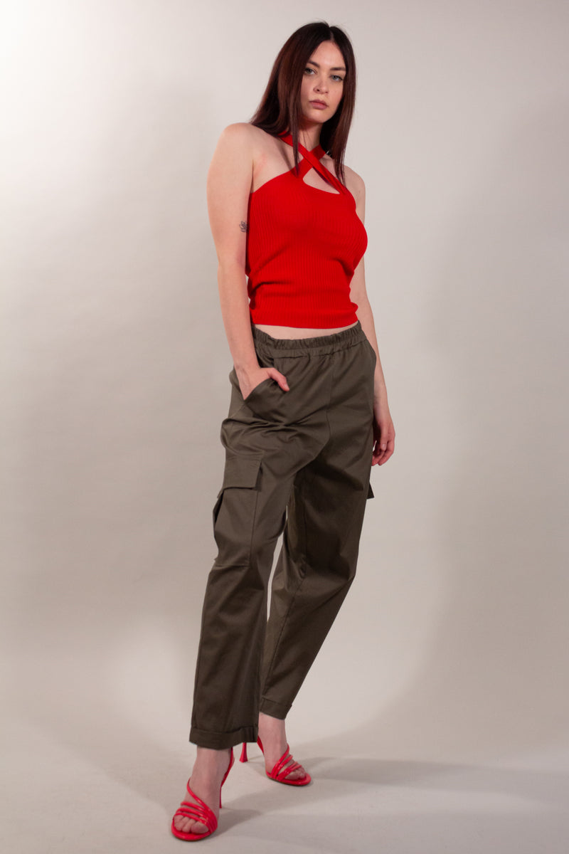 PANTALONE CARGO COTONE