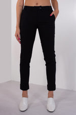 PANTALONE RISVOLTO BENGALINA
