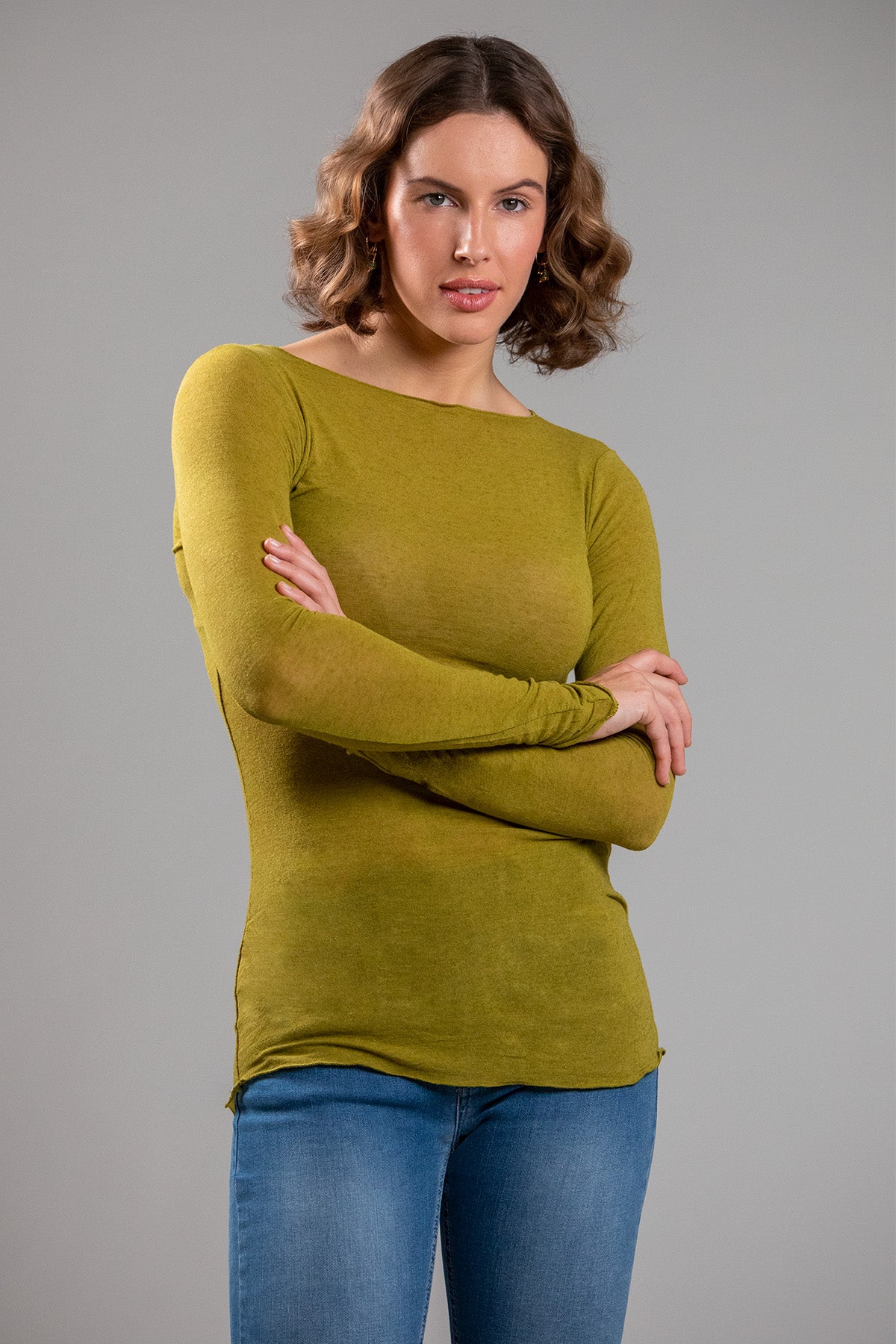 CASHMERE BLEND SWEATER
